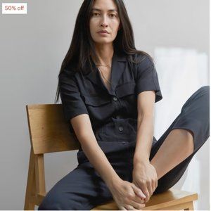 Everlane Utility Drape Jumpsuit